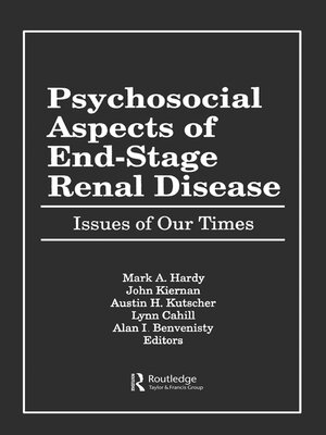 cover image of Psychosocial Aspects of End-Stage Renal Disease